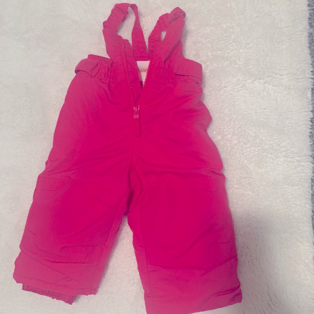Like new toddler snow bib. 12Mo Cat and Jack